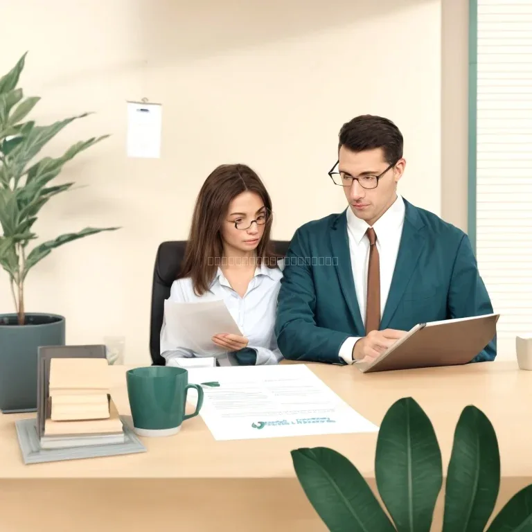 PensionaNGuard consultation scene with advisor and retiree